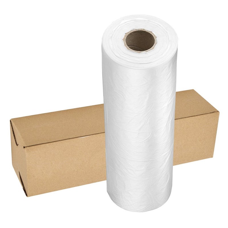 FungLam 14" X 20" Plastic Produce Bag on a Roll, Clear Food Storage Bags for Bread Fruits Vegetable, 350 Bags/Roll - Image 5